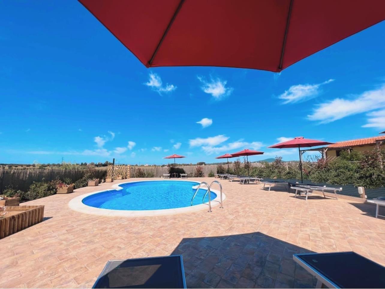 Il Melarancio Bed & Breakfast Pescia Romana Dış mekan fotoğraf